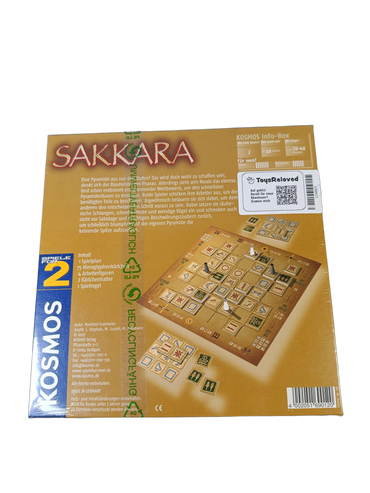 KOSMOS Sakkara Spiele für 2 Brettspiel, neu