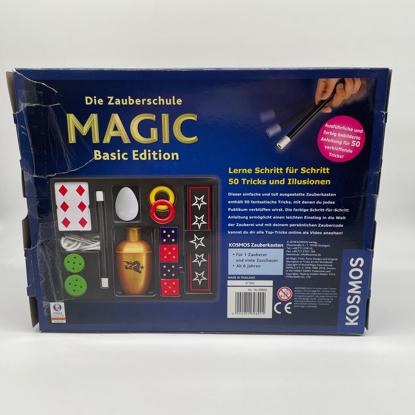 Kosmos MAGIC Zauberkasten Basic Edition, gut mit Anleitung