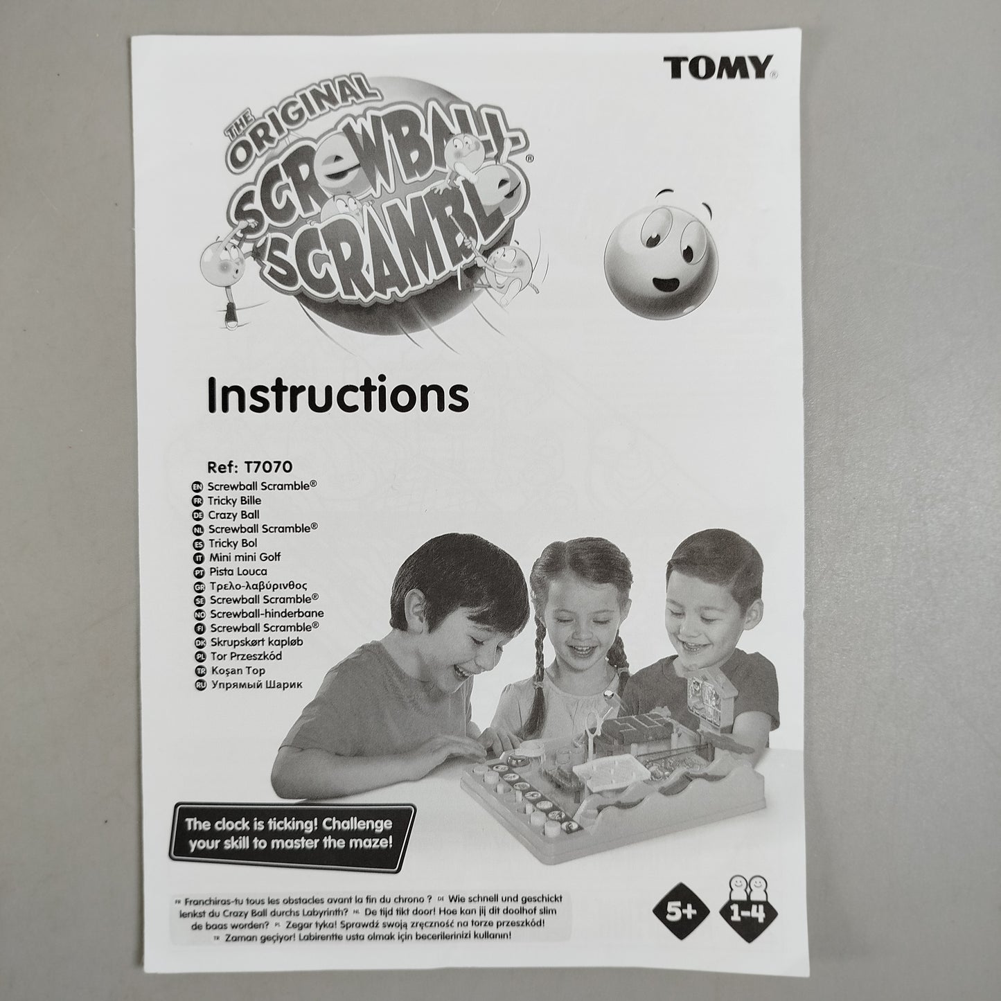 TOMY Crazy Ball T7070 Denkspiel