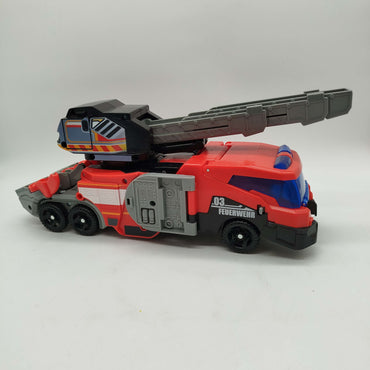 Bundle Feuerwehr Polizei Set von 3 Autos & Helikopter