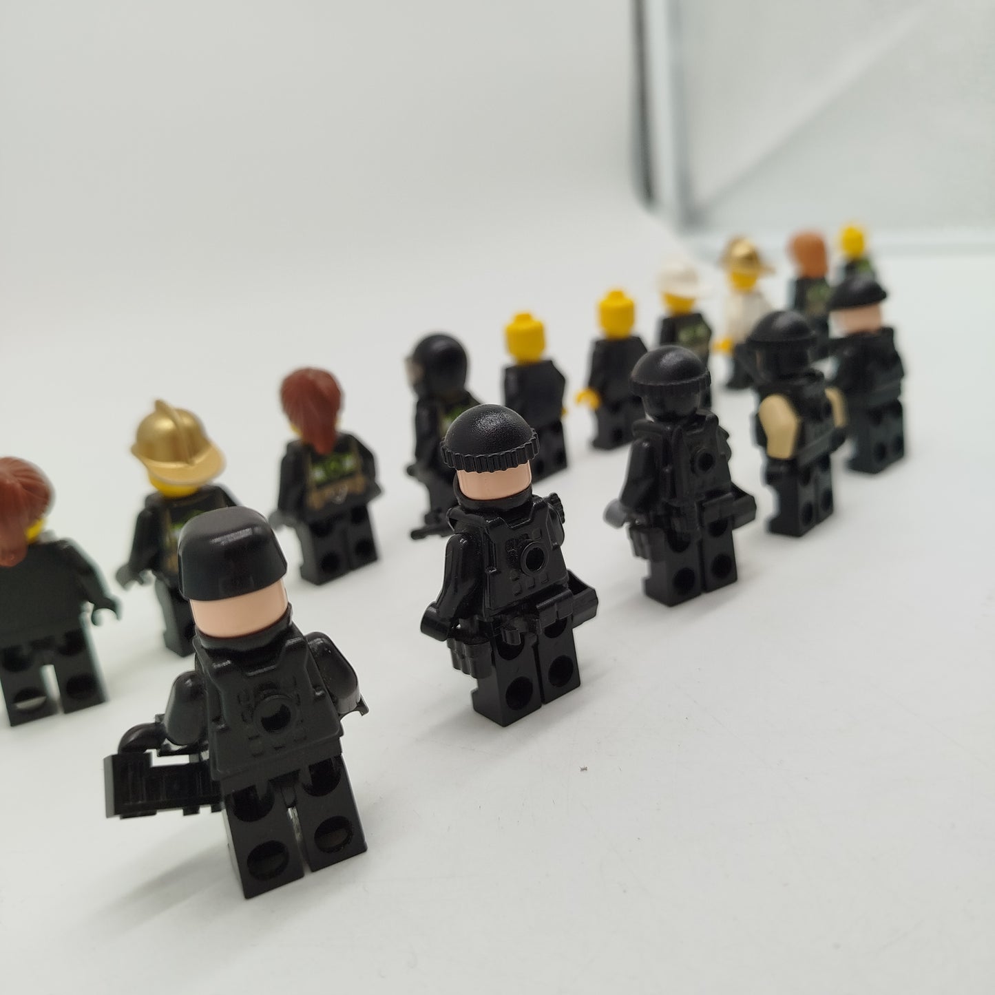 LEGO Minifiguren Set – 10 Feuerwehr & 5 Spezialeinheiten