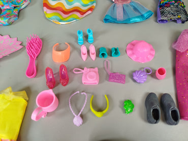 Mode- & Tier-Accessoire-Set mit Barbiekleidung, Paw Patrol