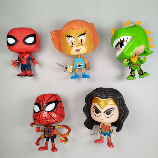 Funko Figuren - Spider-Man und Helden - Set von 5