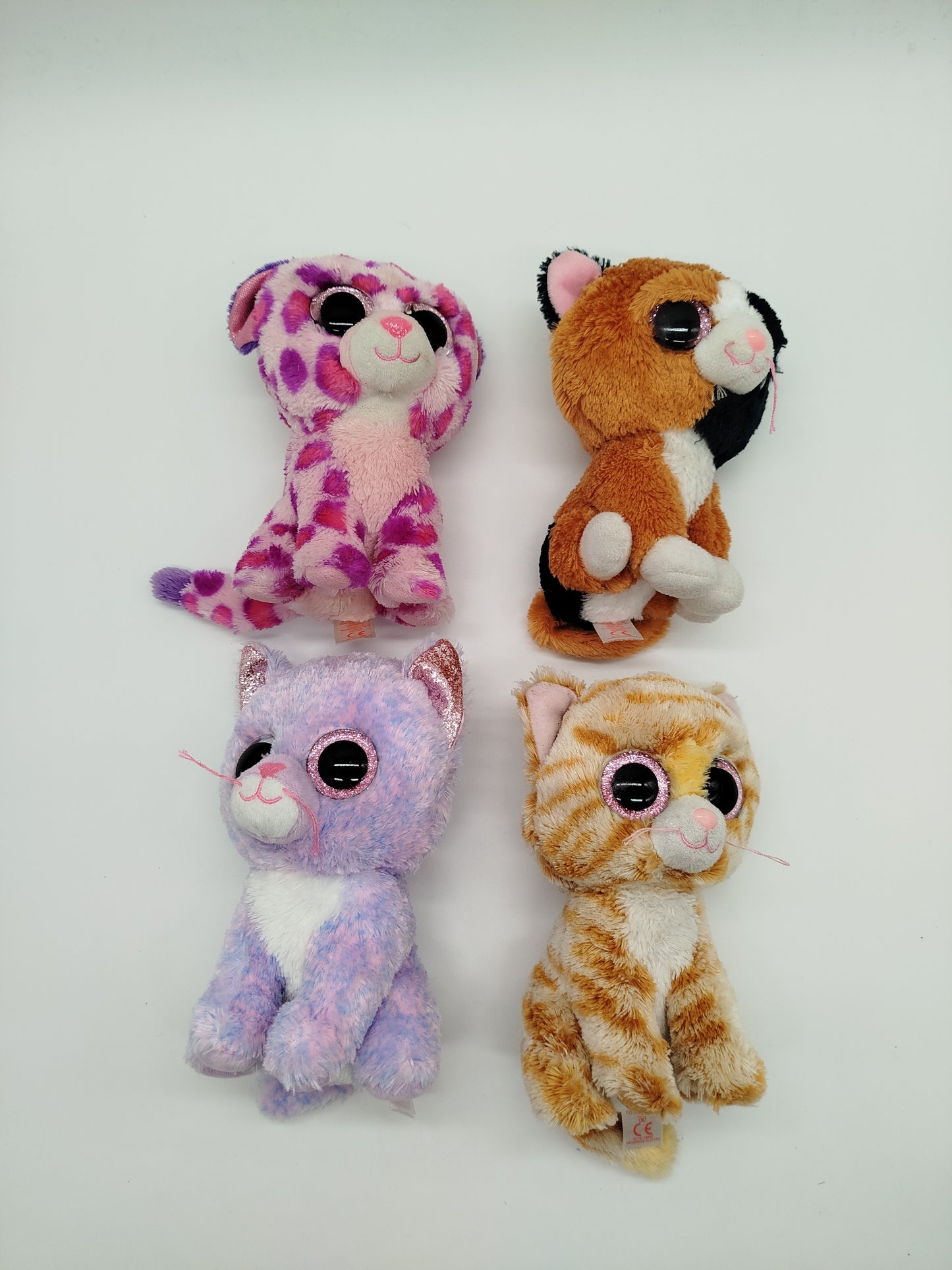 Ty TY Beanie Boos Katzen-Plüschtiere – 4er-Set