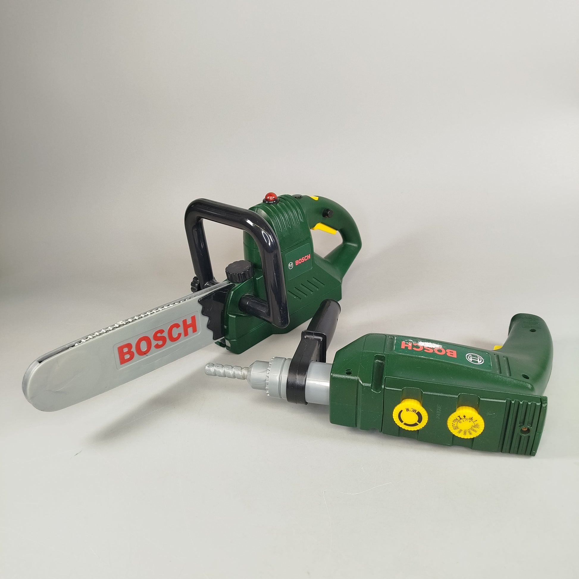 Bosch Werkzeug-Set – Motorsäge & Bohrmaschine Spielzeug Set