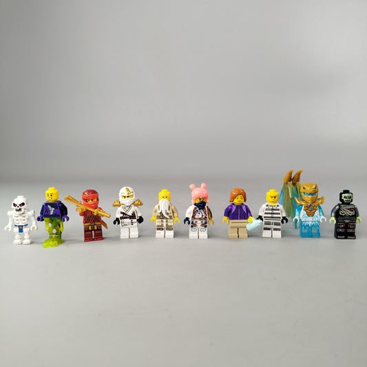 LEGO Bundle Ninjago & City Set von 10 Minifiguren