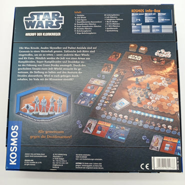 Kosmos Star Wars Angriff der Klonkrieger Brettspiel – Deutsch, gut