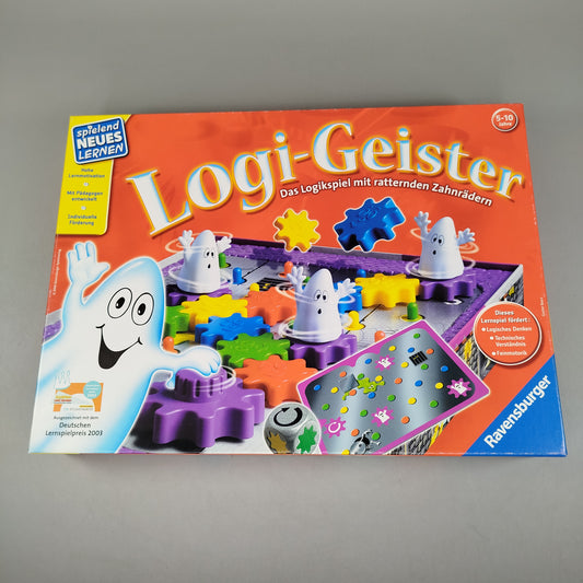 Ravensburger Logi-Geister Logikspiel, gebraucht, ab 6 Jahre, geprüft