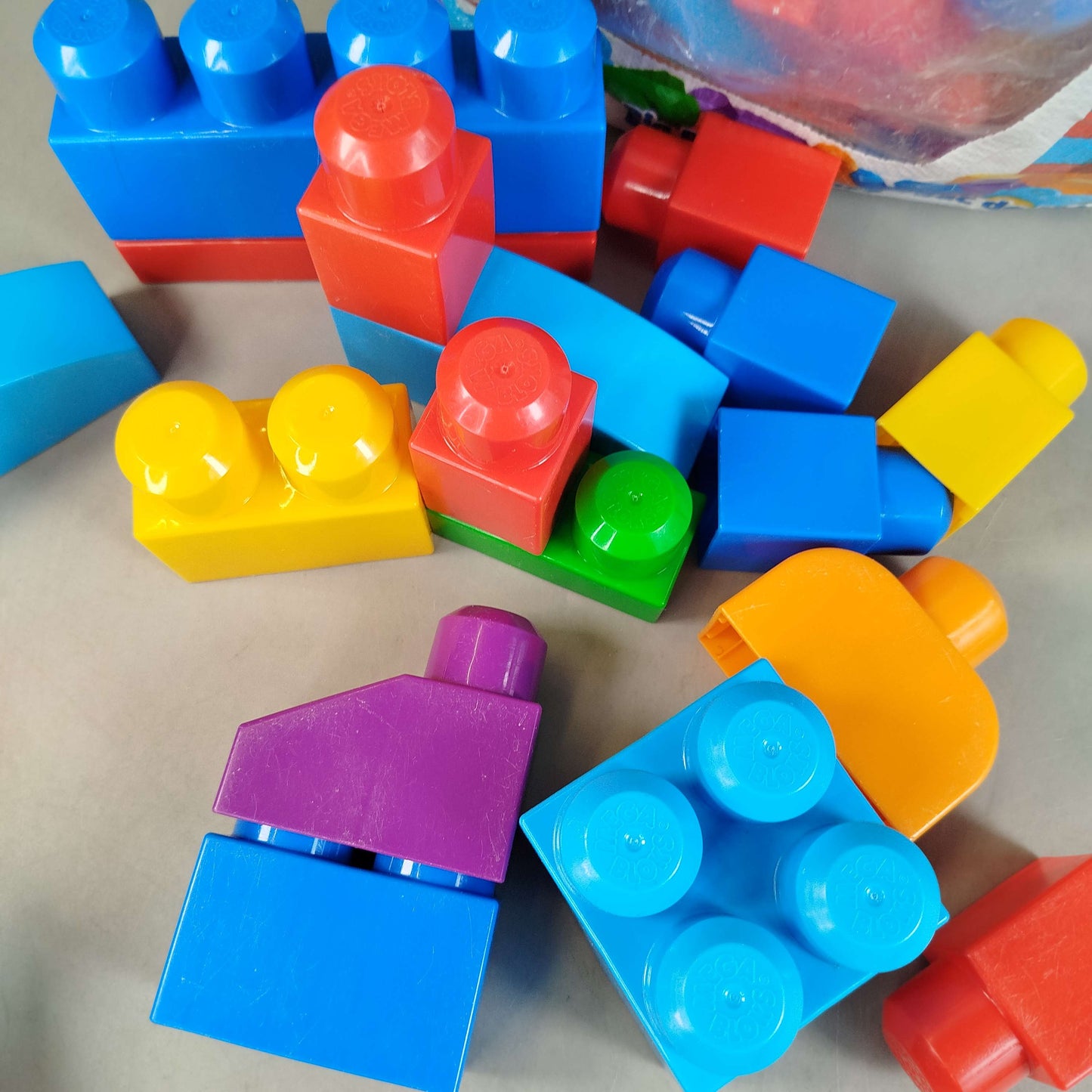 Mega Bloks First Builders Big Building Bag 80 Teile Bausteine