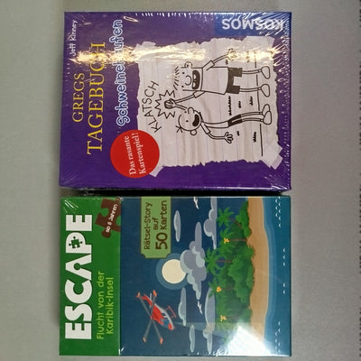 Kartenspiele Set - Gregs Tagebuch + Escape