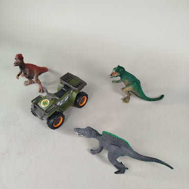 Schleich Bundle Dinosaurier 4x Dinos & Auto