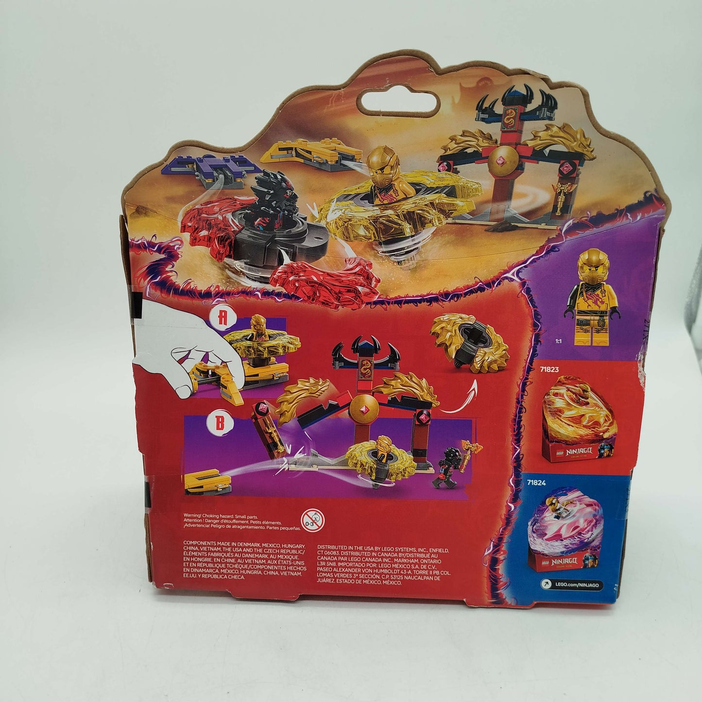 LEGO NINJAGO 71826 Dragon Spinjitzu Battle Bauset Neu