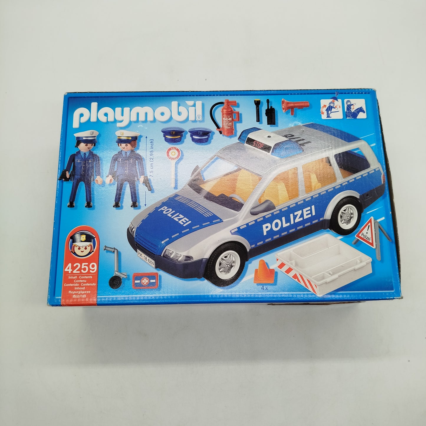 Playmobil Polizei Einsatzwagen 4259 Fahrzeug