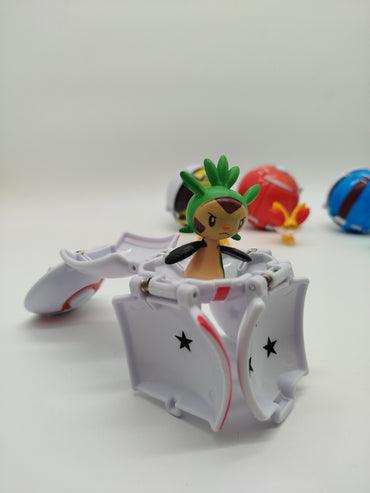 Pokémon Figuren Set – Chespin, Pikachu, Fennekin, Froakie