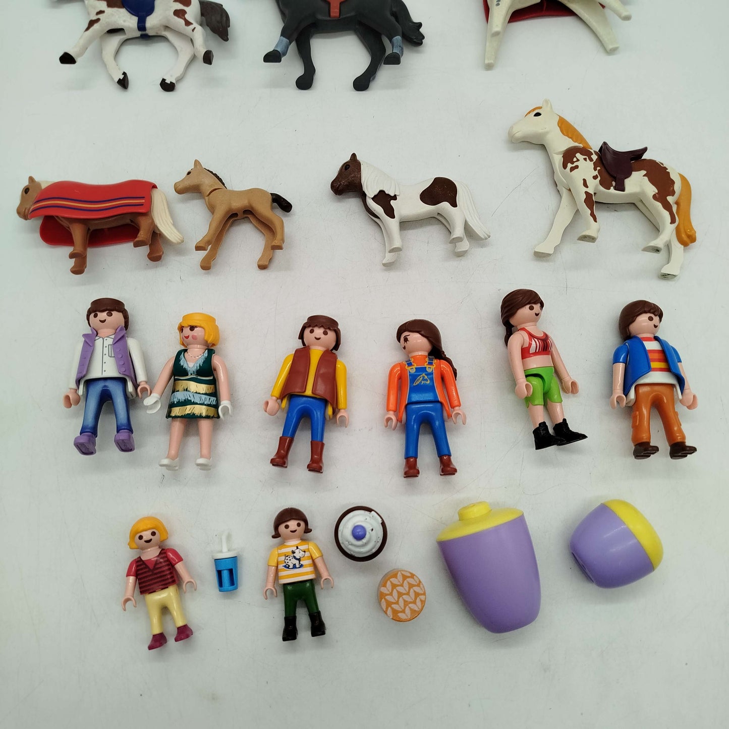 Playmobil Bundle Reiter Set von 15 Reiter&Pferde ab 3 4 5 Jahre | ✅ geprüft
