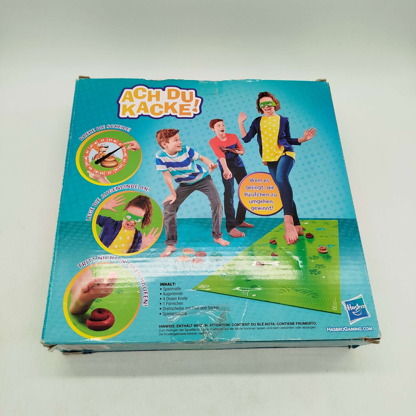 Hasbro Ach du Kacke! Brettspiel, gebraucht, ab 3 4 5 Jahre | ✅ geprüft