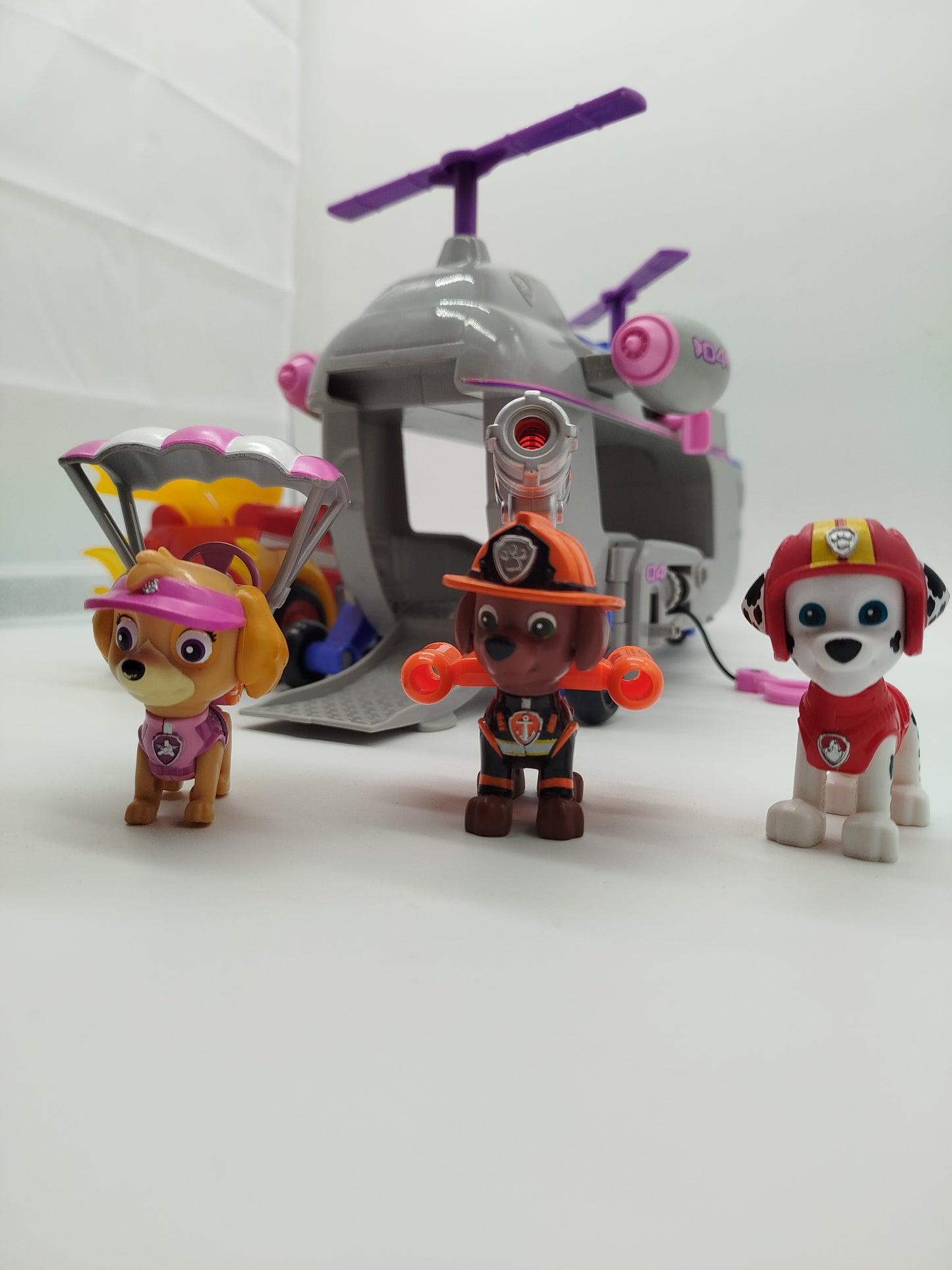 Paw Patrol Bundle – Hubschrauber & 3 Figuren