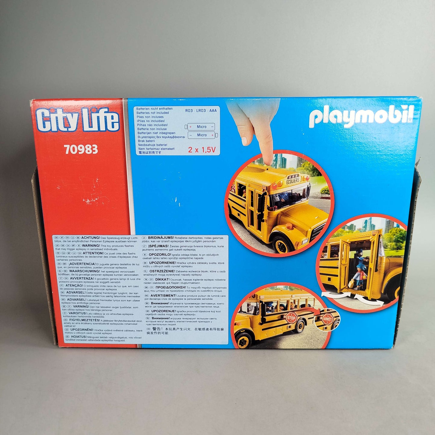 Playmobil City Life 70983 Schulbus