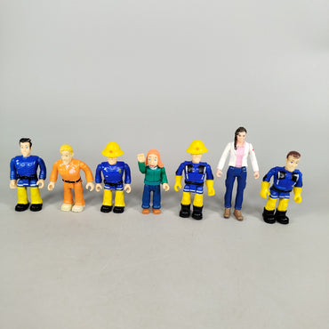 Dickie Toys Feuerwehr Figuren-Set – Set von 7 Spielfiguren