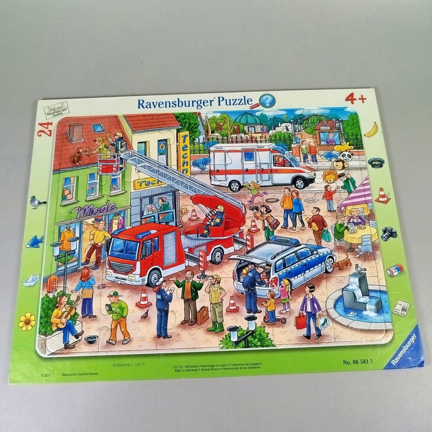 Ravensburger Puzzle-Set von 3 - Rettung, Dinosaurier, Ozean