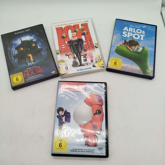 Bundle Arlo & Spot Baymax Monster House DVD Filme