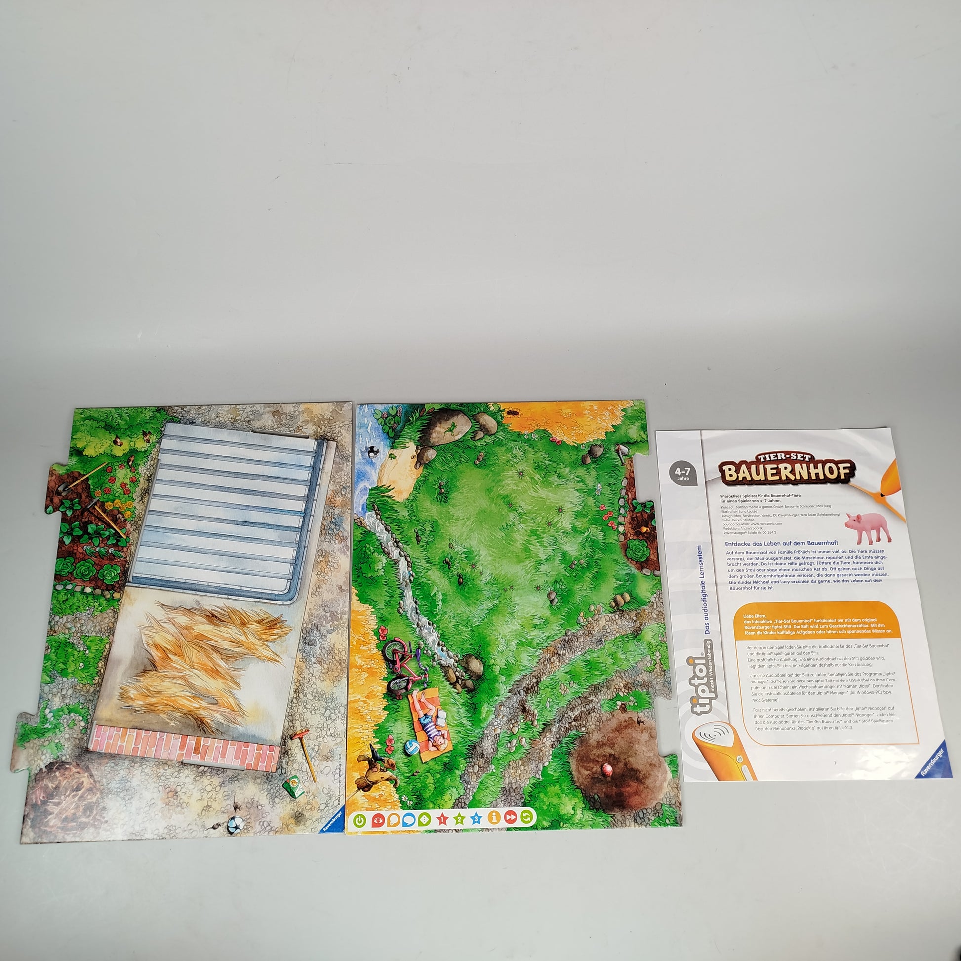 Ravensburger tiptoi Tier-Set Bauernhof