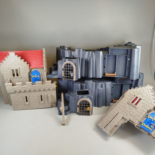 Playmobil Ritterburg Konvolut – mittelalterliche Burgteile, gut