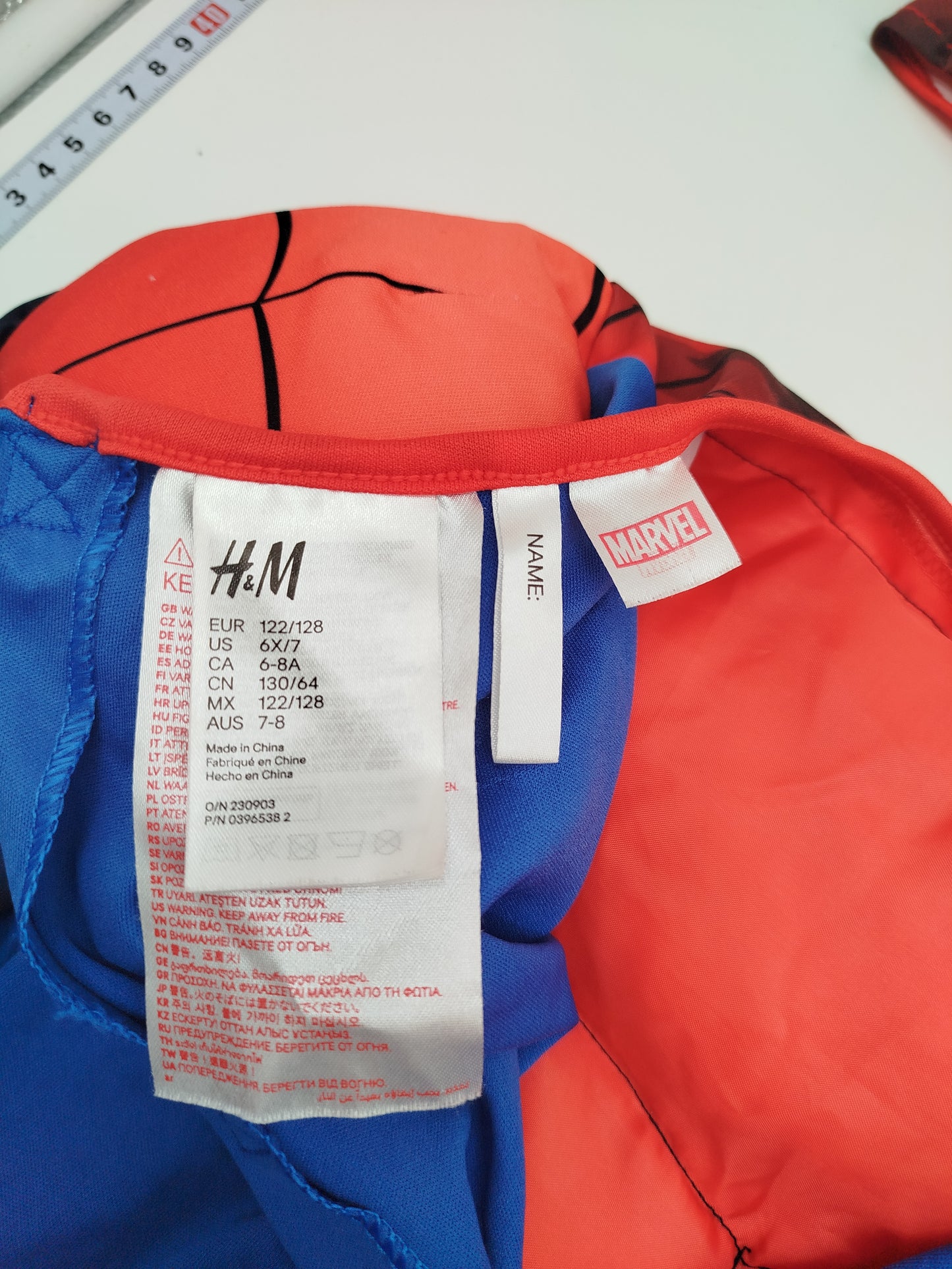 H&M Kinderkostüm - Spider-Man, Marvel, Gr. 122/128