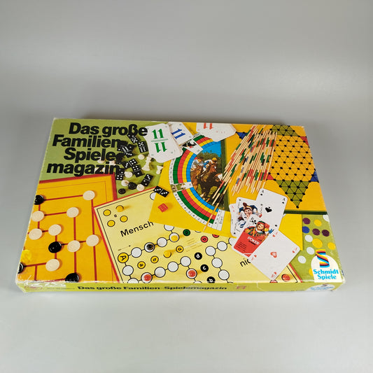 Schmidt Spiele Familien-Spielmagazin Brettspiel-Set, guter Zustand