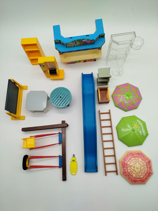 Teilsets - Süßigkeitenstand, Spielplatz, Strand