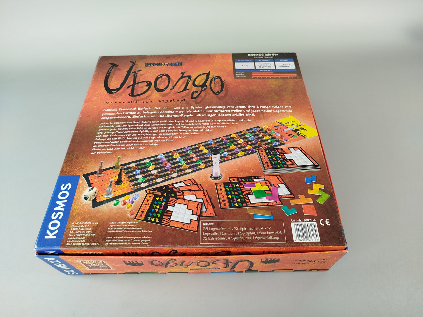 Kosmos Brettspiel Ubongo – Knobelspiel, OVP