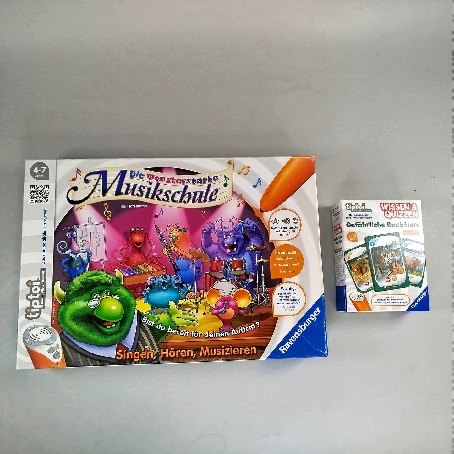 Ravensburger Tiptoi – Musikschule & Wissenquiz Kartenspiel Bundle