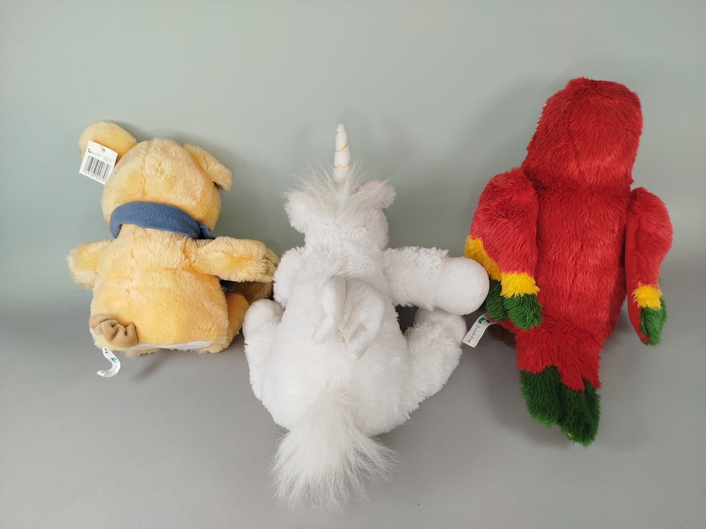 Bastilon Handpuppen-Set - Schwein, Papagei & Einhorn