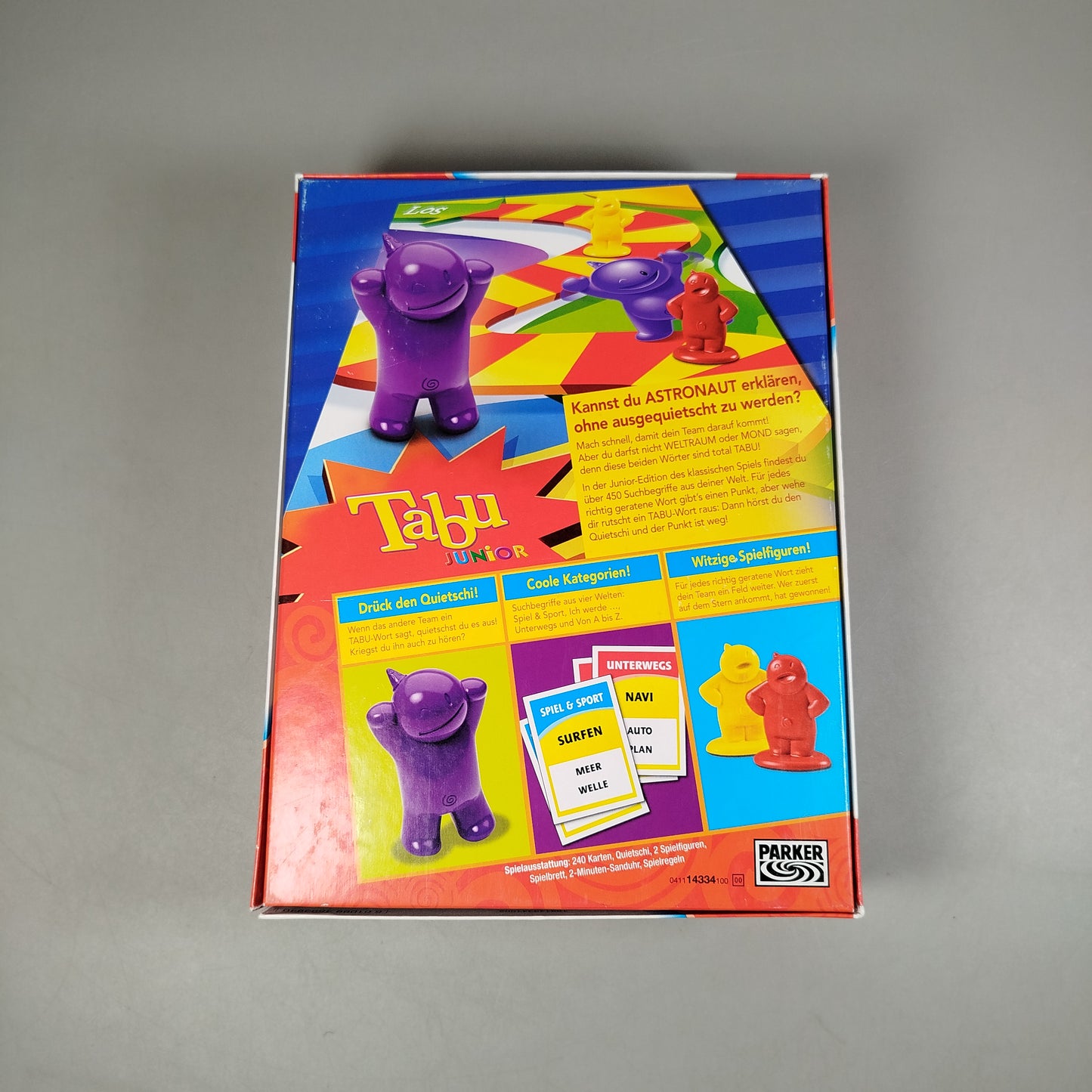 Hasbro Tabu Junior Gesellschaftsspiel, wie neu, ab 6 7 8 Jahre | ✅ geprüft