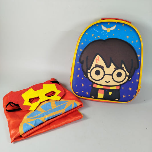 Harry Potter Rucksack & Superhelden-Verkleidungsset Harry Potter Rucksack & Sup