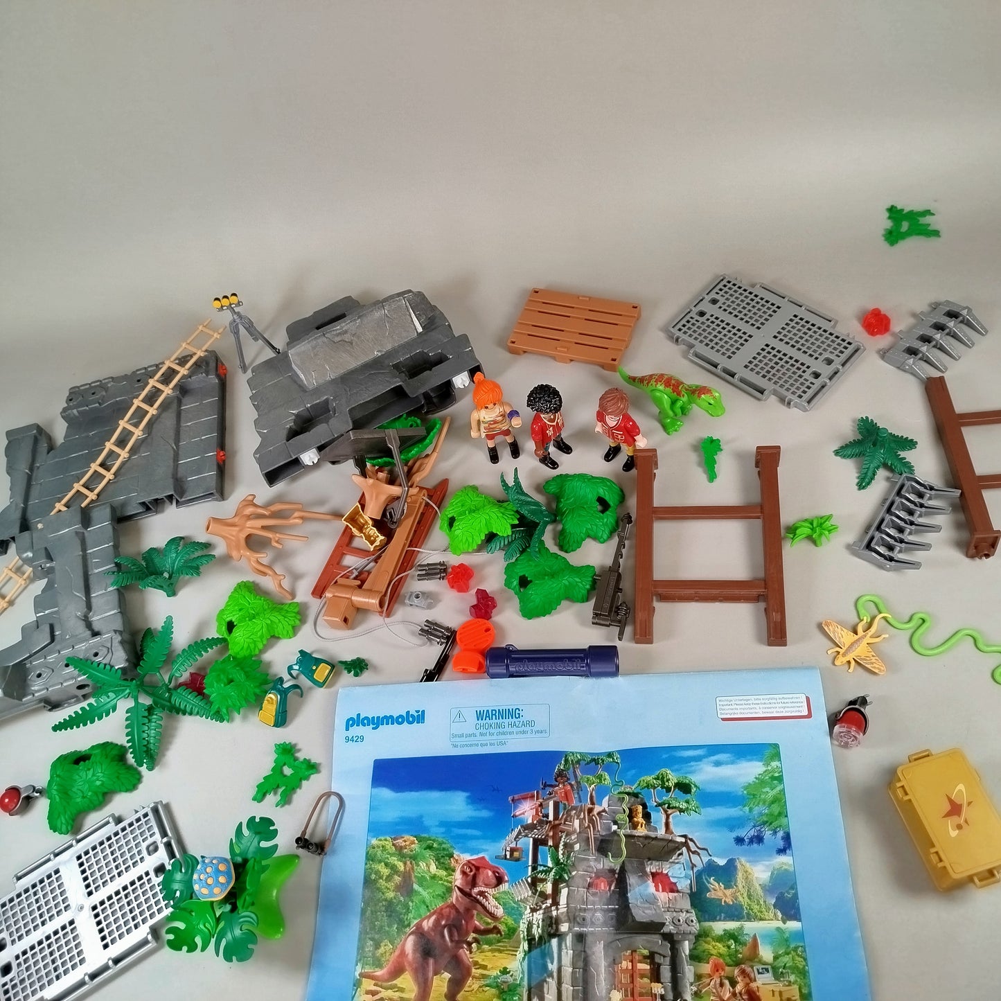 Playmobil 9429 Basecamp mit T-Rex - Dinosaurier