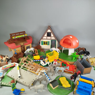 Bundle Playmobil x6 Reiterhof & Tierwelt Set, gebraucht, ab 3 Jahre