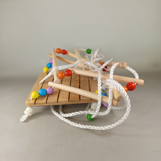 Holz Kleinkinderschaukel Gartenschaukel für Garten