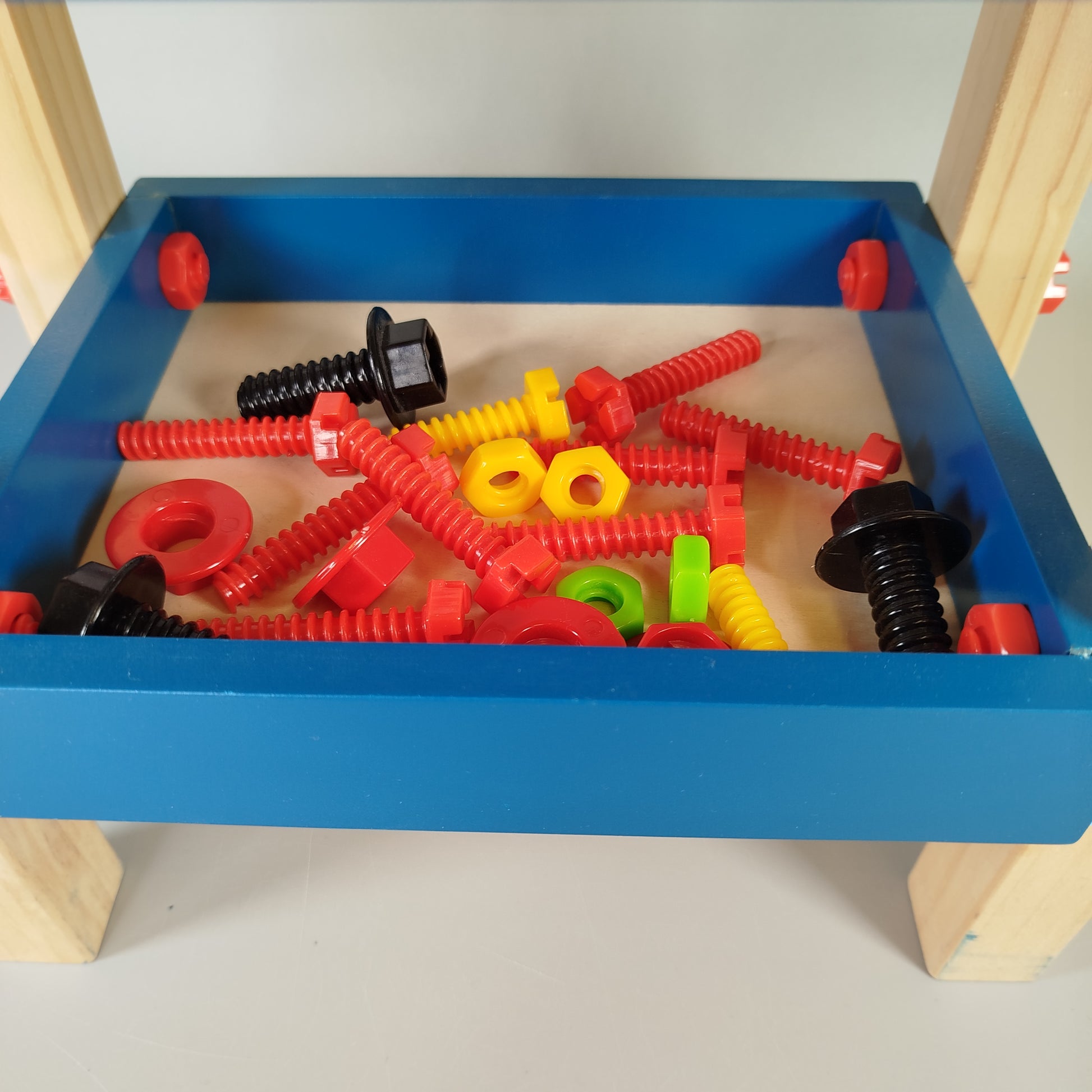 Lernspiel-Set: Werkbank und Anziehbär Puzzle