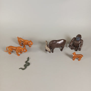 Tierfiguren Set – Farm-, Wild- & Dinosaurier Tiere, Set von 21 Figuren