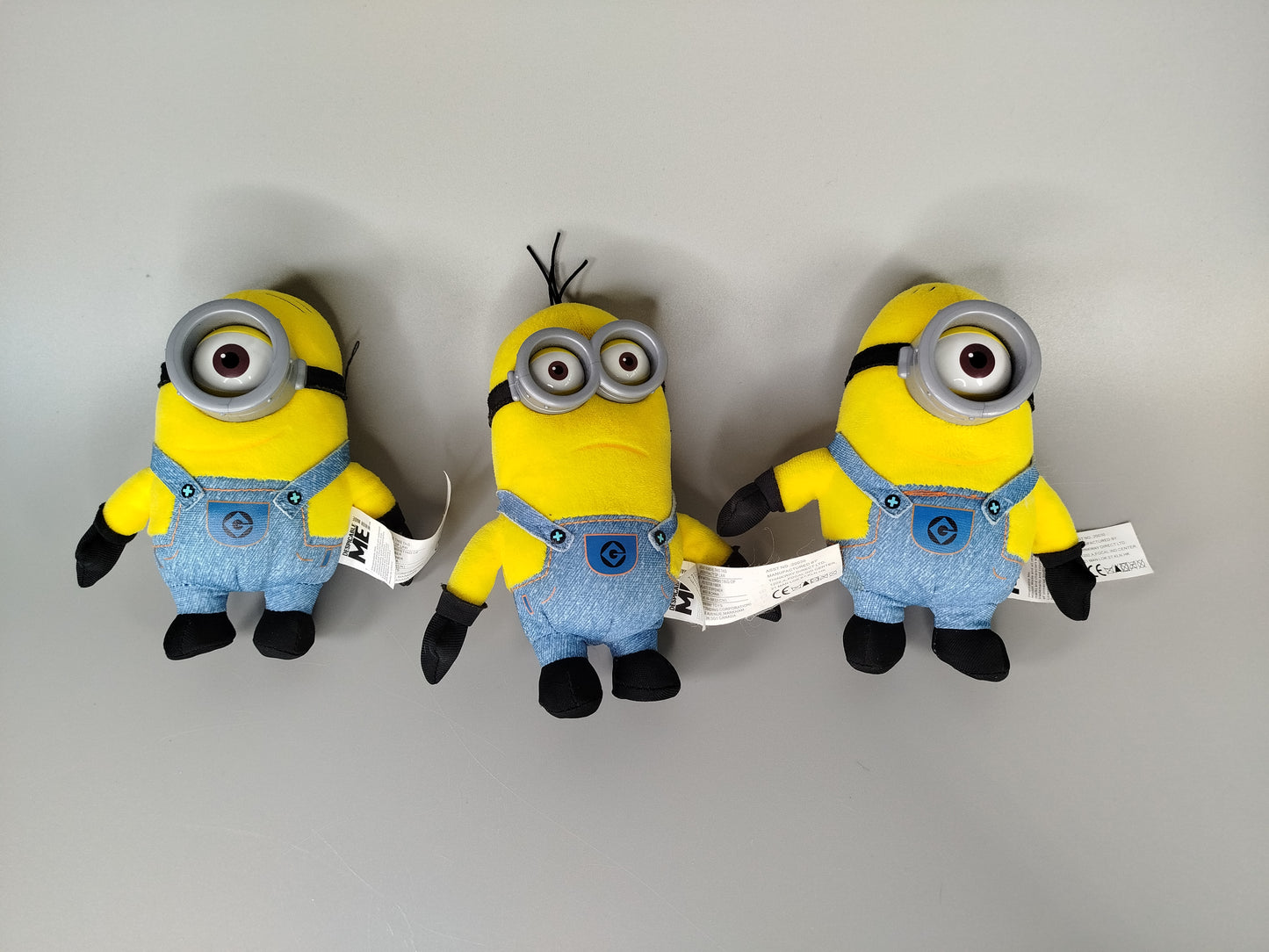 Thinkway Toys Plüschfiguren - Minions - Set von 3