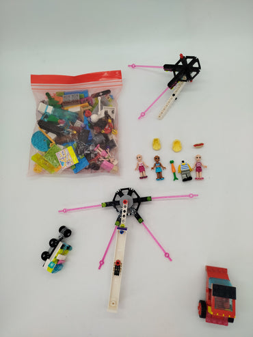 2 kg LEGO Konvolut - Friends & Elves, Figuren & Zubehör