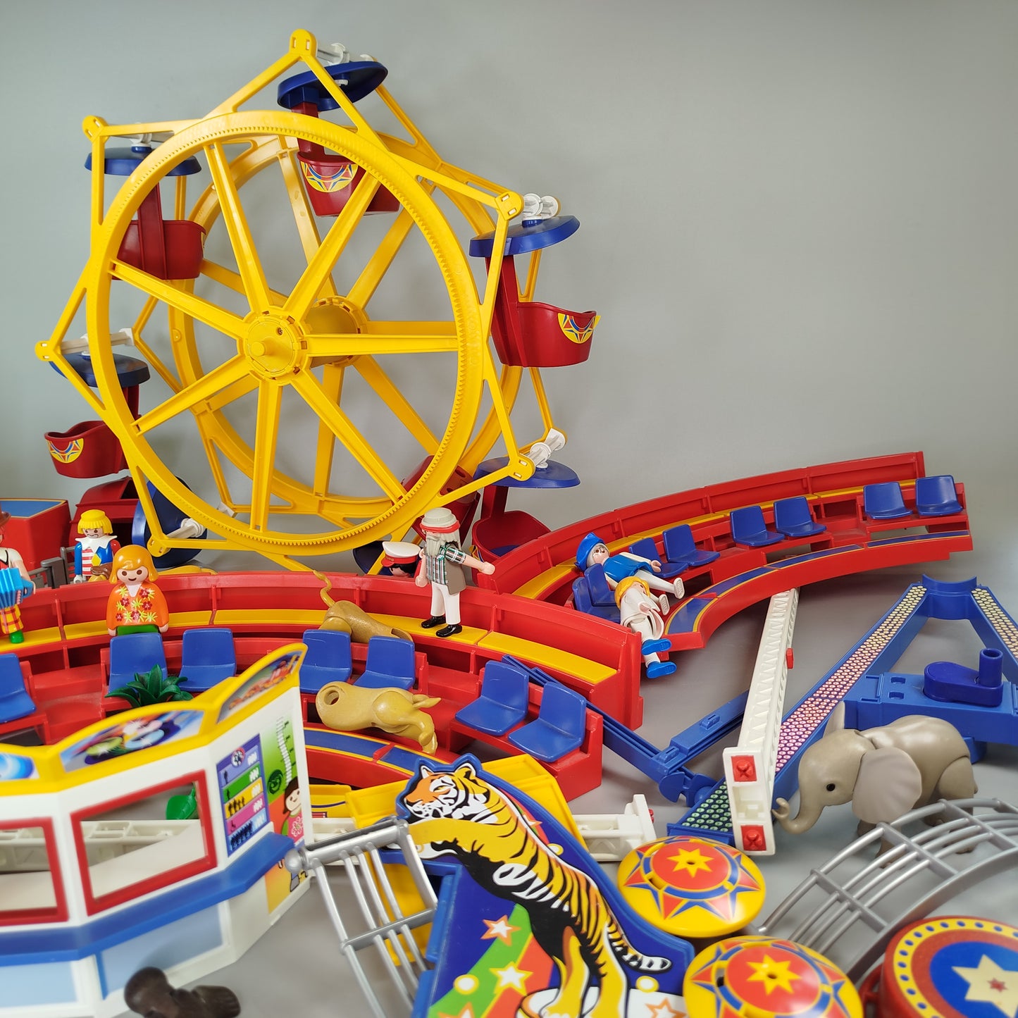Playmobil Zirkus Konvolut – Riesenrad 5552 & Zirkus 3553, gut
