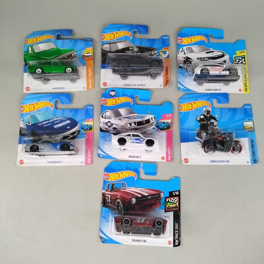 Bundle Hot Wheels 🚗💥 x7 Fahrzeuge, wie neu, ab 3 4 5 Jahre | ✅ geprüft