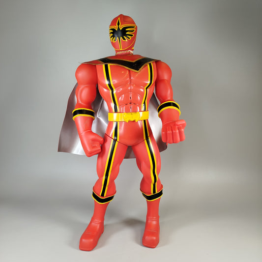 Actionfigur – Superheld mit Cape, ca. 50 cm groß