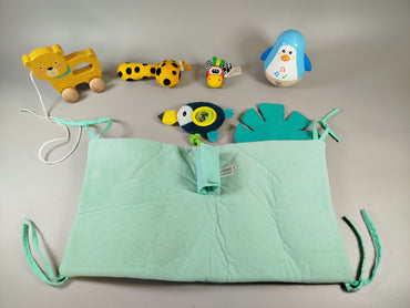 Baby Motorik- & Stoffspielzeug Bundle (5-teilig)