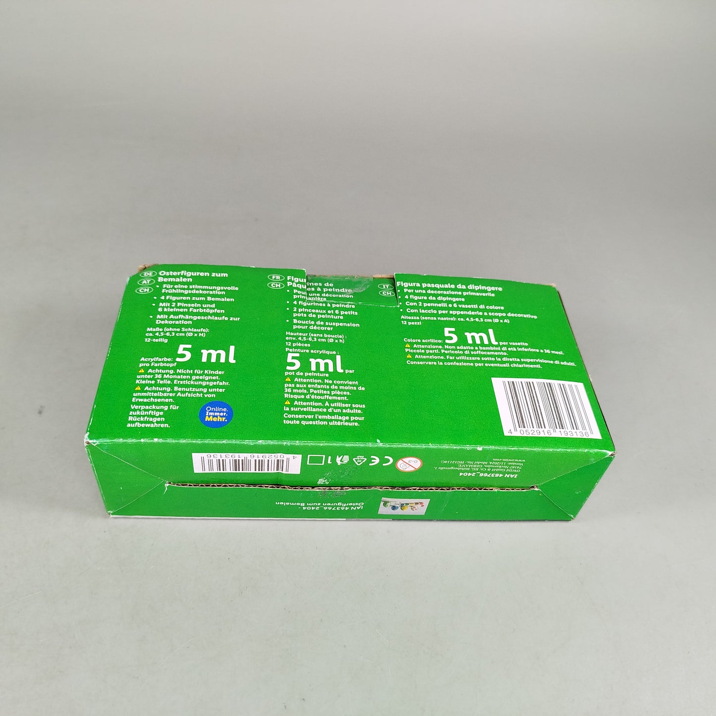 Crelando Bastelset Osterfiguren 🎨🖌️, wie neu, ab 10 11 12 Jahre | ✅ geprüft