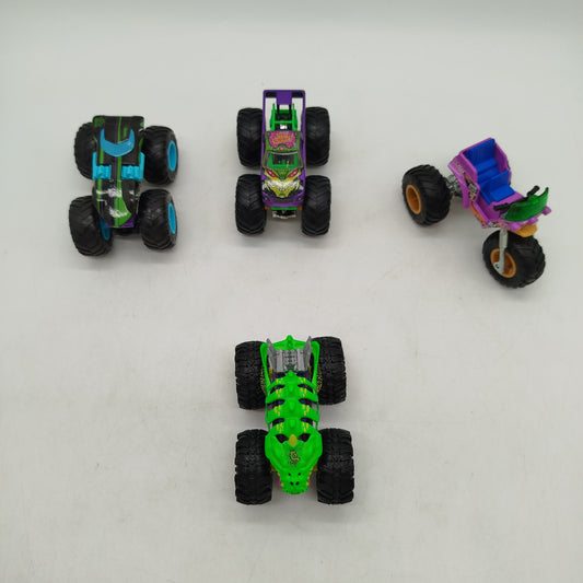 Hot Wheels Bundle Monstertruck 4x Modellautos