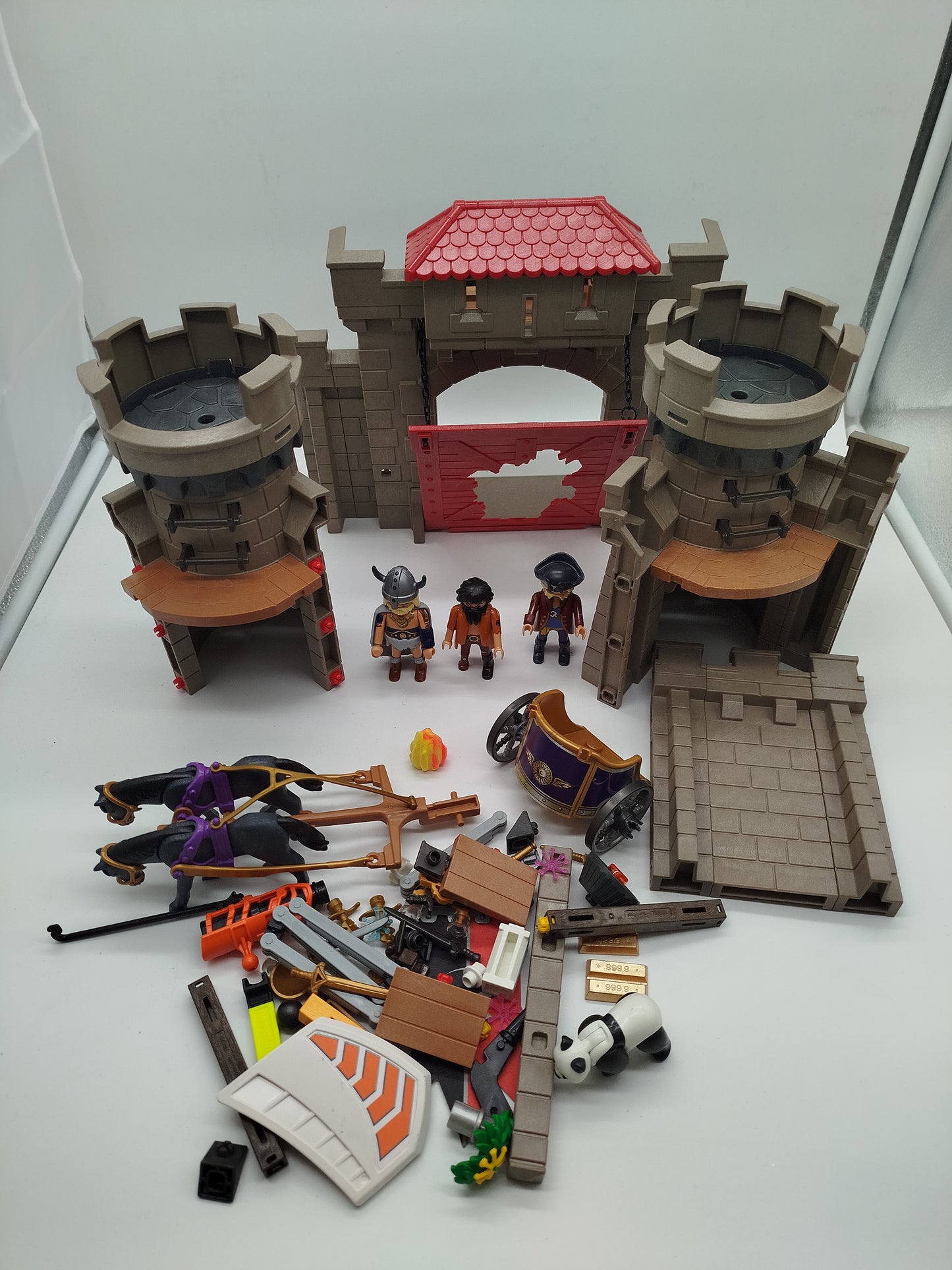 Playmobil Set – Burg, Drachen-Schiff, Wiltopia Nachtlicht
