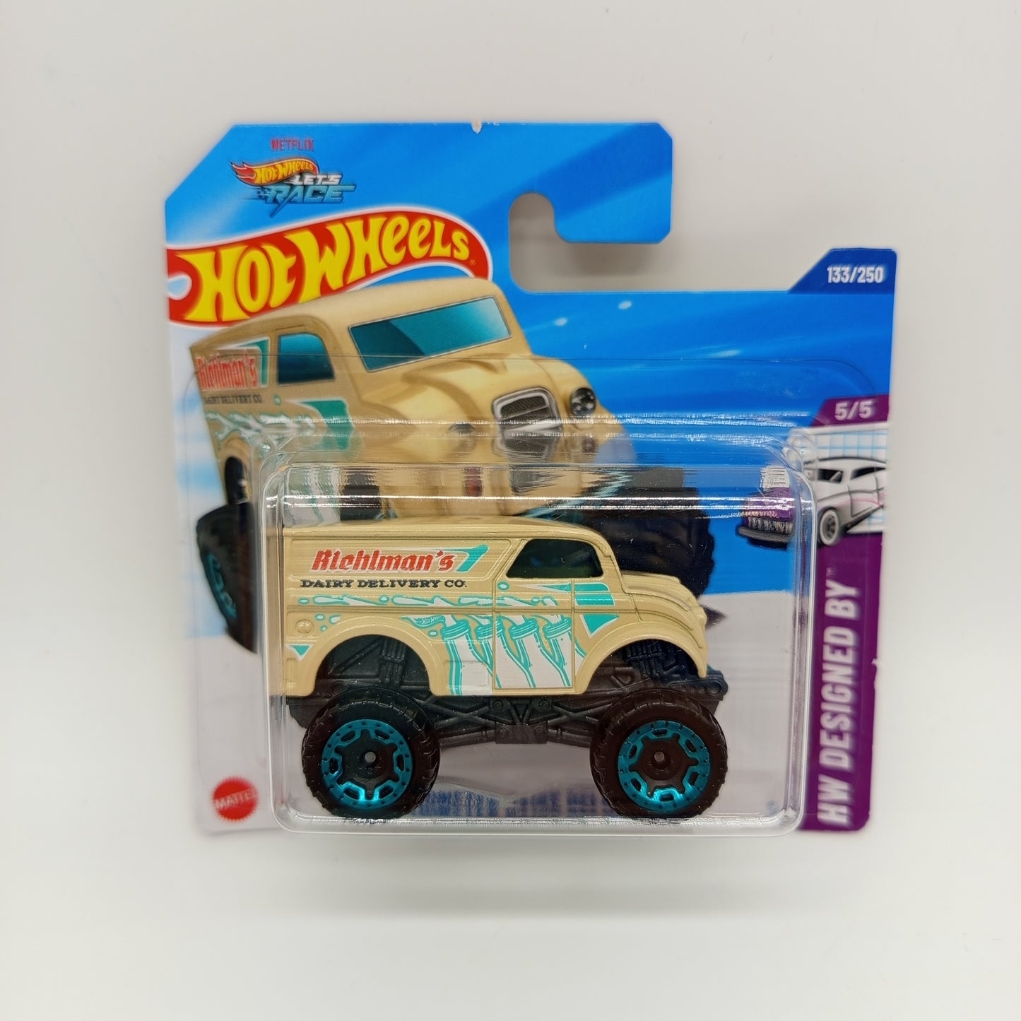 Hot Wheels Fahrzeuge Set von 4 – Honda CB750, VW T3, X-Ray Racer, OVP, neu